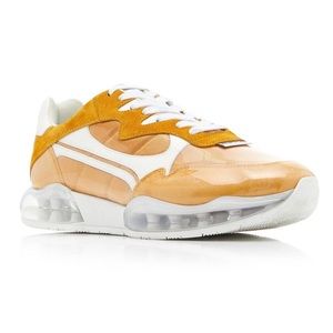 - Alexander Wang Yellow Stadium Low Top Sneaker